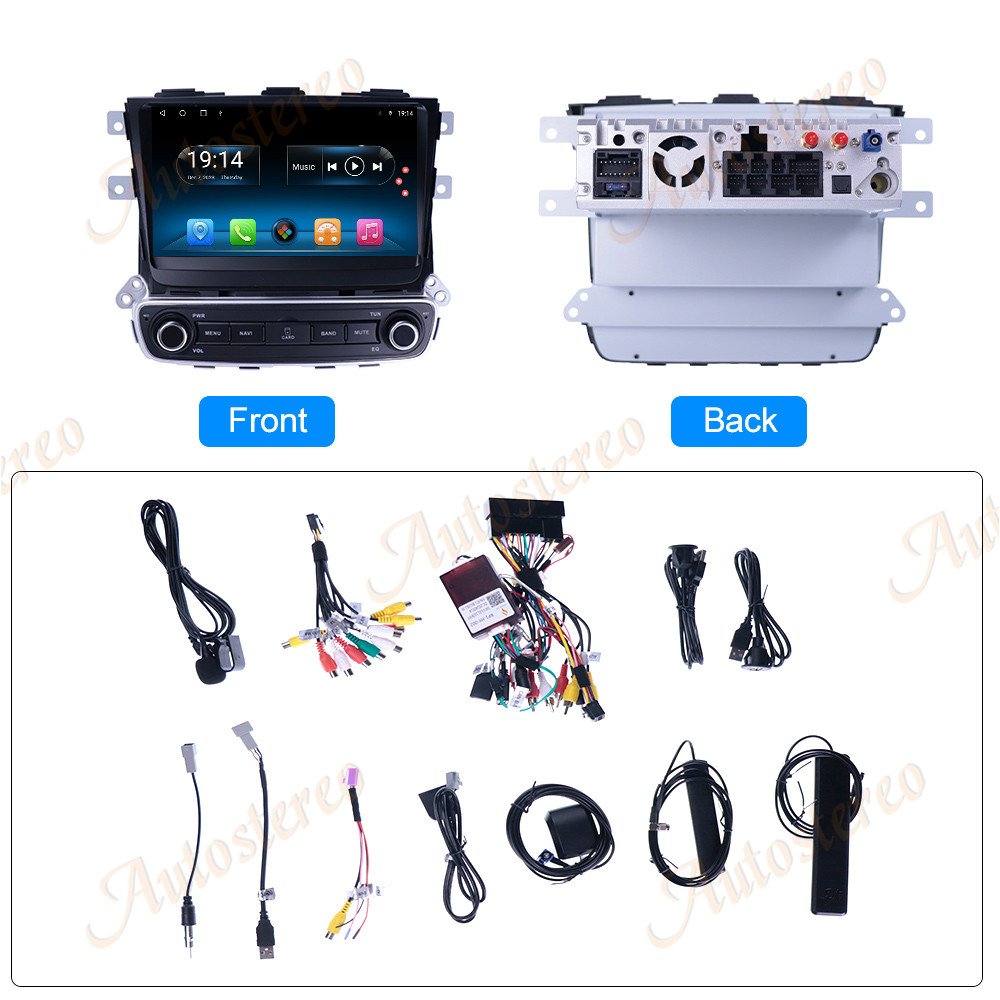 For KIA SORENTO 2013 2014 2015 Android 11 6GB+128G Car GPS Navigation Head Unit Auto Stereo RadioTape Recorder Multimedia Player