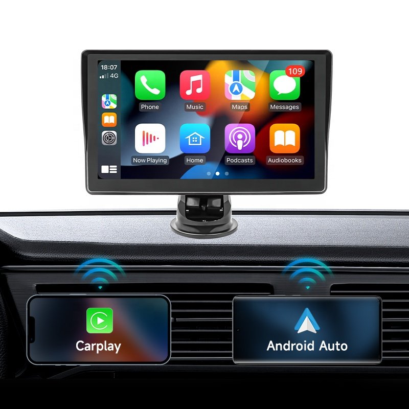 Universal 7 inch 11.6 inch carplayer Car Mp5 Radio Player Video Player Portable Wireless Apple Stereo Android Auto Touch Screen