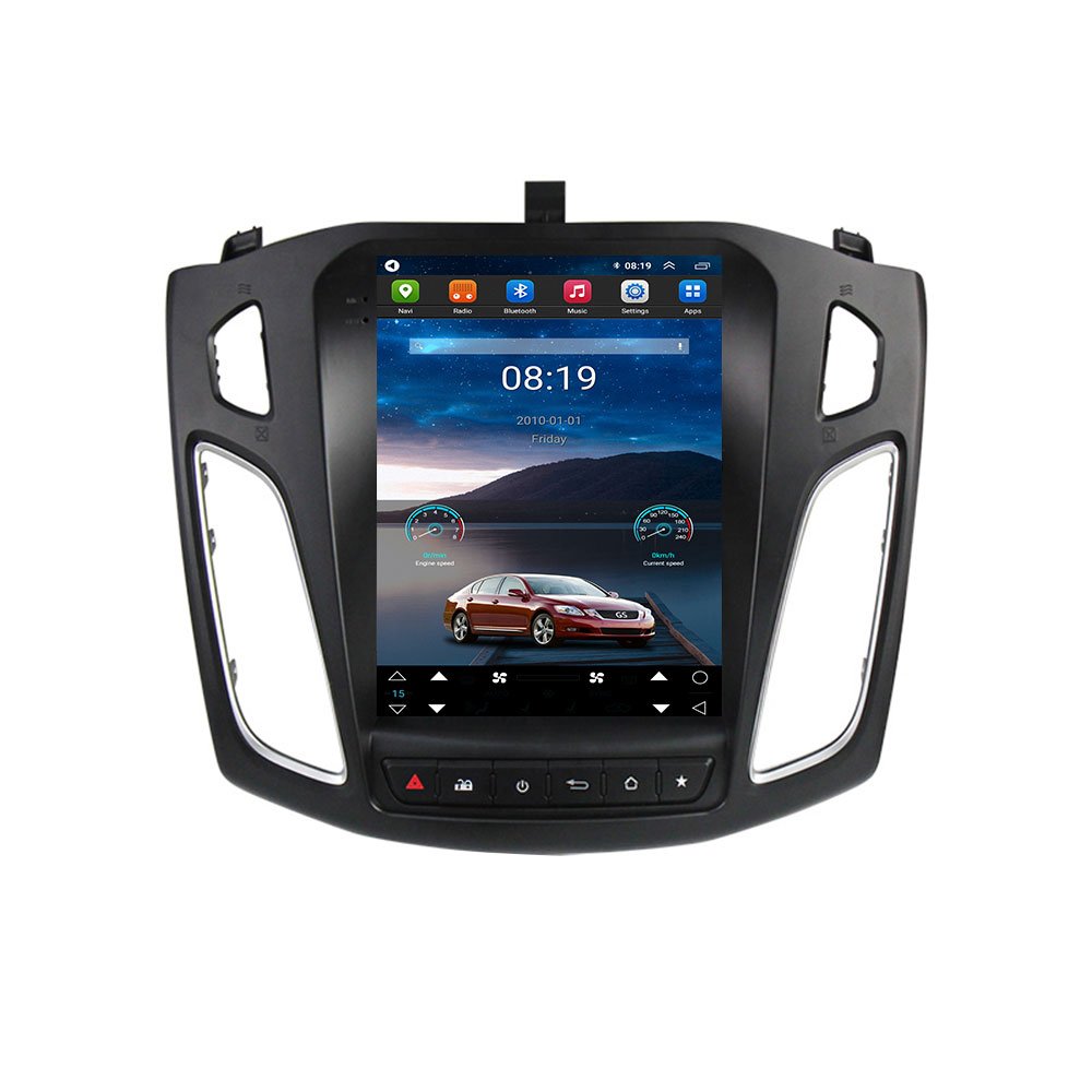Android 13 Car Audio Player For Ford Focus 2012 - 2016 With GPS Navigation BT Carplay Android Auto WIFI