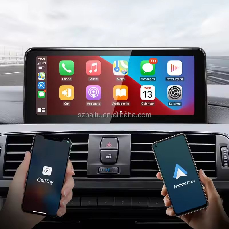 10.25"Car Multimedia Player DSP Android Auto Car Multimedia Display Screen For BMW 1 F20 F21(2017) NBT System series screen