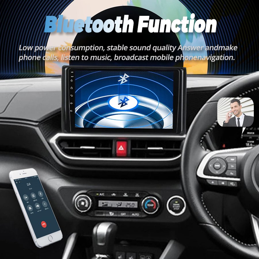 Android 14 Carplay Auto For Toyota Raize 1 2019 - 2023 For Daihatsu Rocky 2019 - 2021 RHD Car Radio 2Din Player GPS Video Stereo