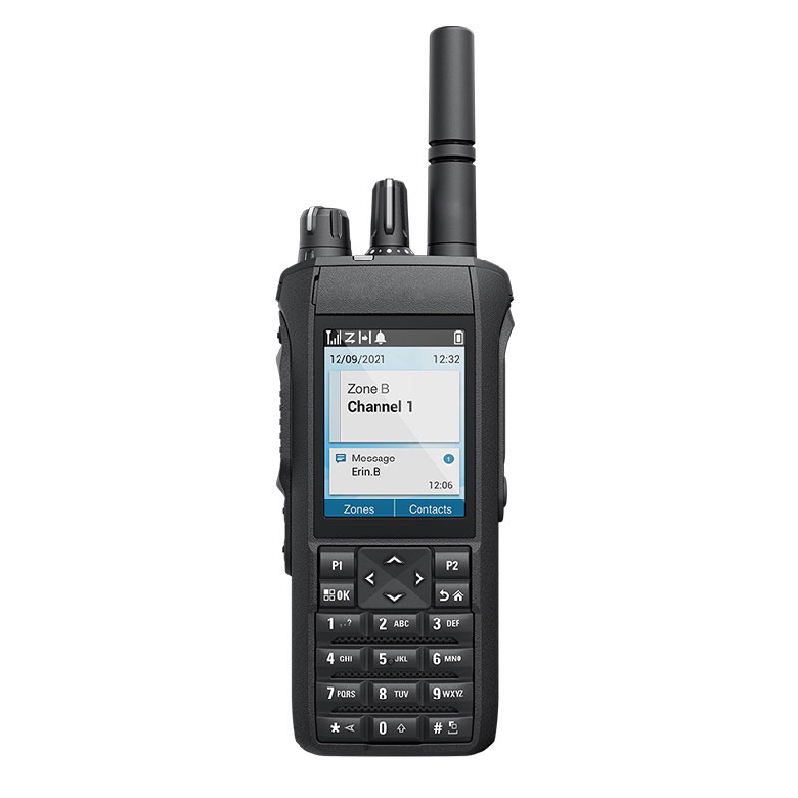Motorola R7 Dmr Digital Handheld Portable Walkie-talkie Gps Gsm Two-way Radio Full Keyboard Vhf Uhf Walkie Talkie Long Range