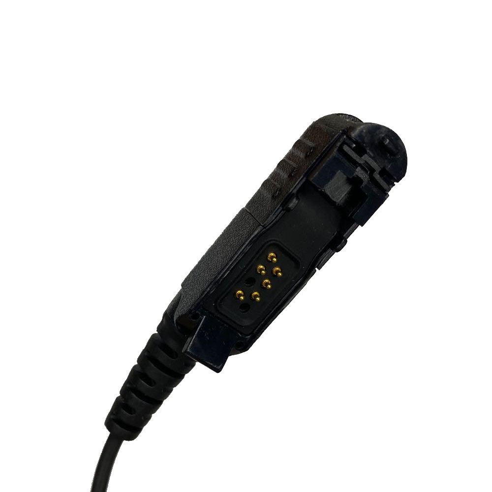 Uhf Two-Way Handheld Radio Earpiece Walkie Talkie Wire Earphone for MTP3550 3500 Hand-Portable Terminals