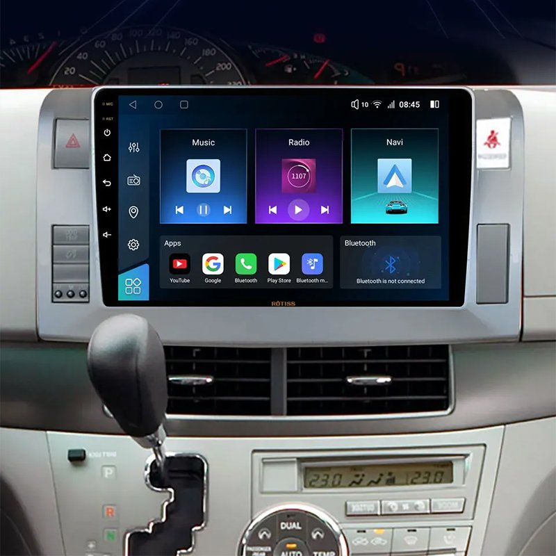 For TOYOTA PREVIA/ ESTIMA/ TARAGO 2006+ car dvd player Rotiss 8Core Android Car Radio GPS 2Din pantallas para autos auto monitor