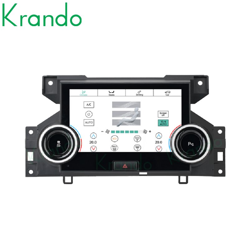Krando Full Touch LCD AC Display Instrument For Land Rover Range Rover Discovery 4 LR4 2010-2016 Air Conditioner Panel Head Unit