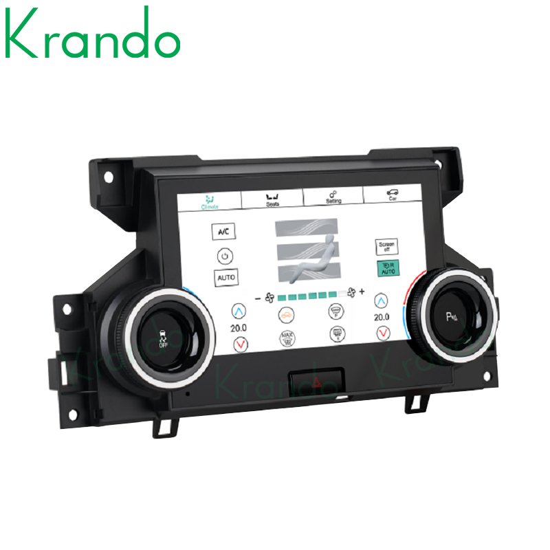 Krando Full Touch LCD AC Display Instrument For Land Rover Range Rover Discovery 4 LR4 2010-2016 Air Conditioner Panel Head Unit