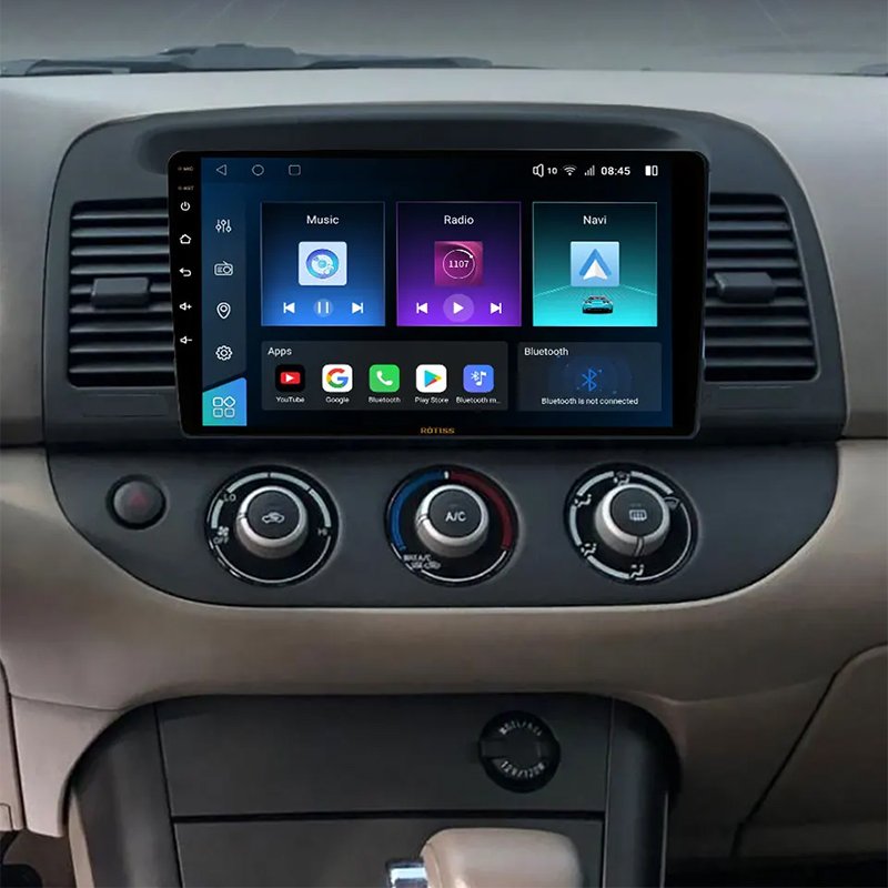Rotiss 8Core Android Car Radio GPS For TOYOTA CAMRY 2000-2007 9" car dvd player 2Din auto monitor