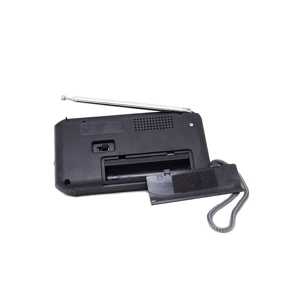 FM 88-108MHZ Portable Radio Station AM 525-1650KHZ Radio Solar Power Portable