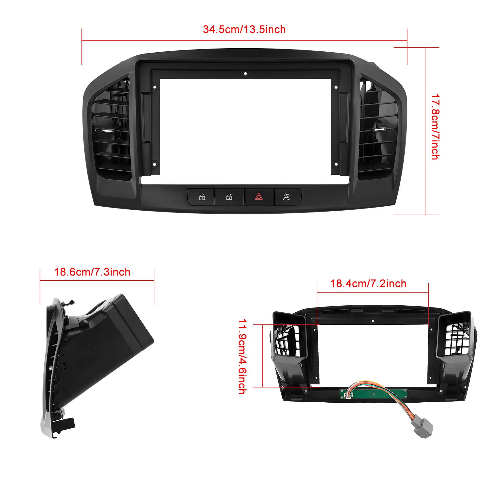 9/10inch touch screen multimedia Navigation DVD player Buick Regal 2009-2013 Car Radio car android