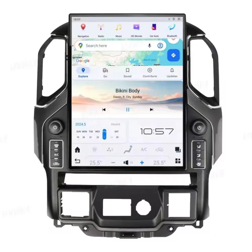 Qualcomm 15.6'' 8+128gb Android 13 Car DVD Stereo Video Player For Chevrolet Silverado GMC Sierra 2019-2021 With GPS Navigation