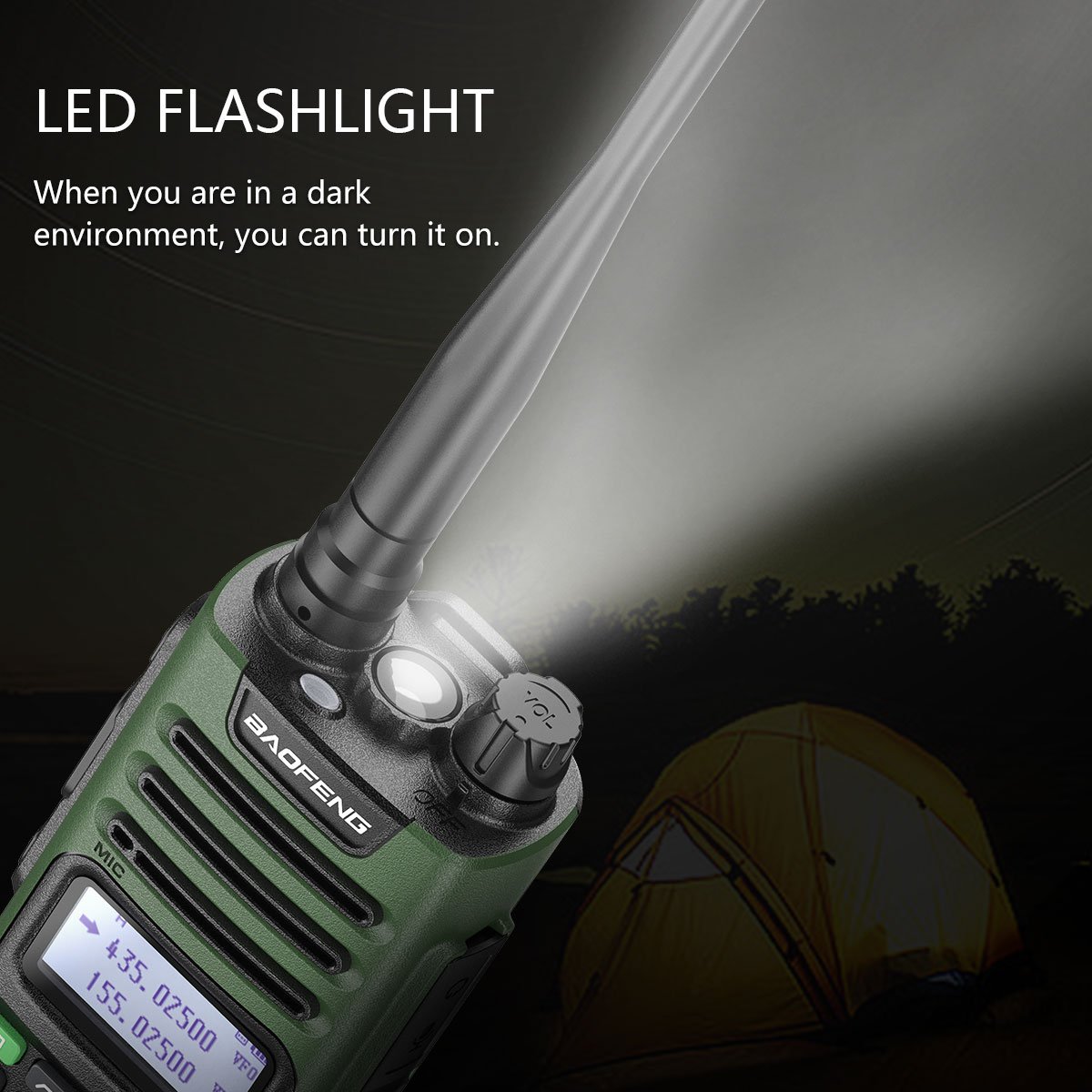 Baofeng UV-13 PRO Walkie Talkie High Power 999 Channel 16 KM Long Range Distance Dual Band Type-C Jack Upgrade UV-10R