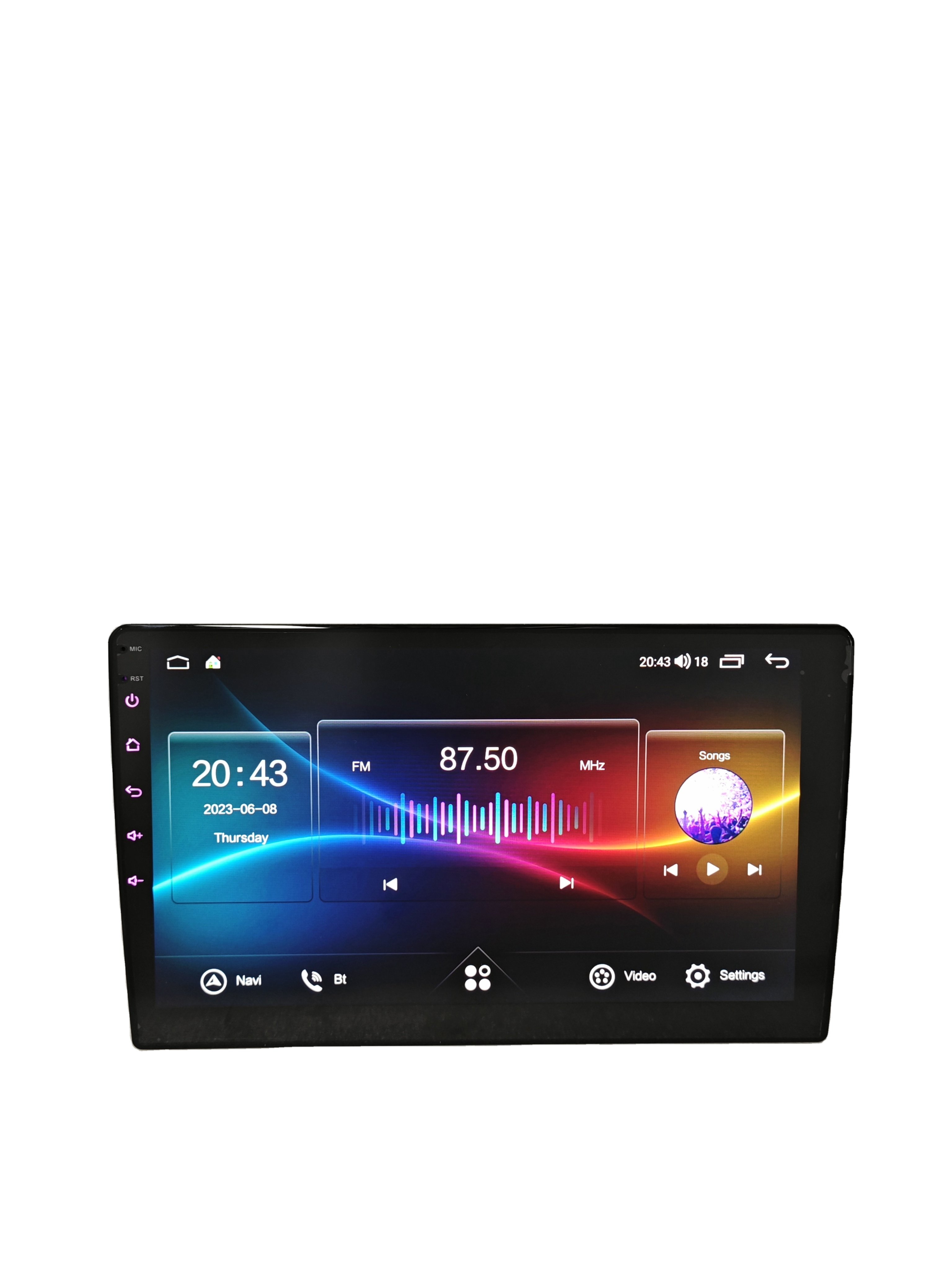 Selling universal QLED Car Radio 1280*720 with FM AM BT DSP 4G Carplay GPS Player 9 10 inch Android Stereo Video navigation host
