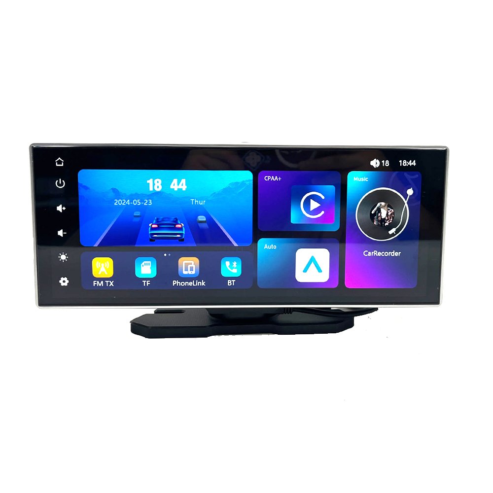 Topnavi 11.26 Inch IPS Touch Portable Car DVR Wireless Carplay Android Auto Portable MP5 Multimedia, Touch Screen Car Radio