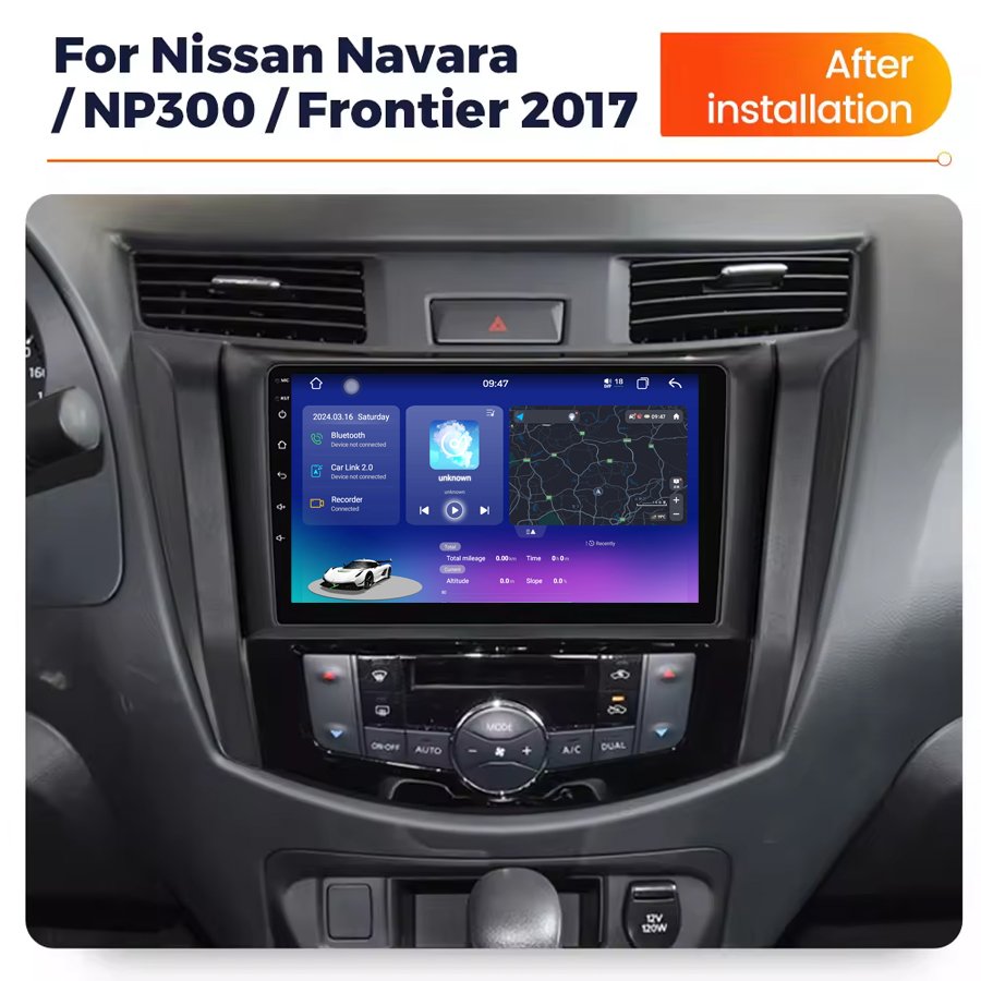 7870 Android 13 Ips Dsp Car Radio Player For Nissan Navara Np300 Frontier 2017-2020 Car Stereo Screen GPS 360 Camera