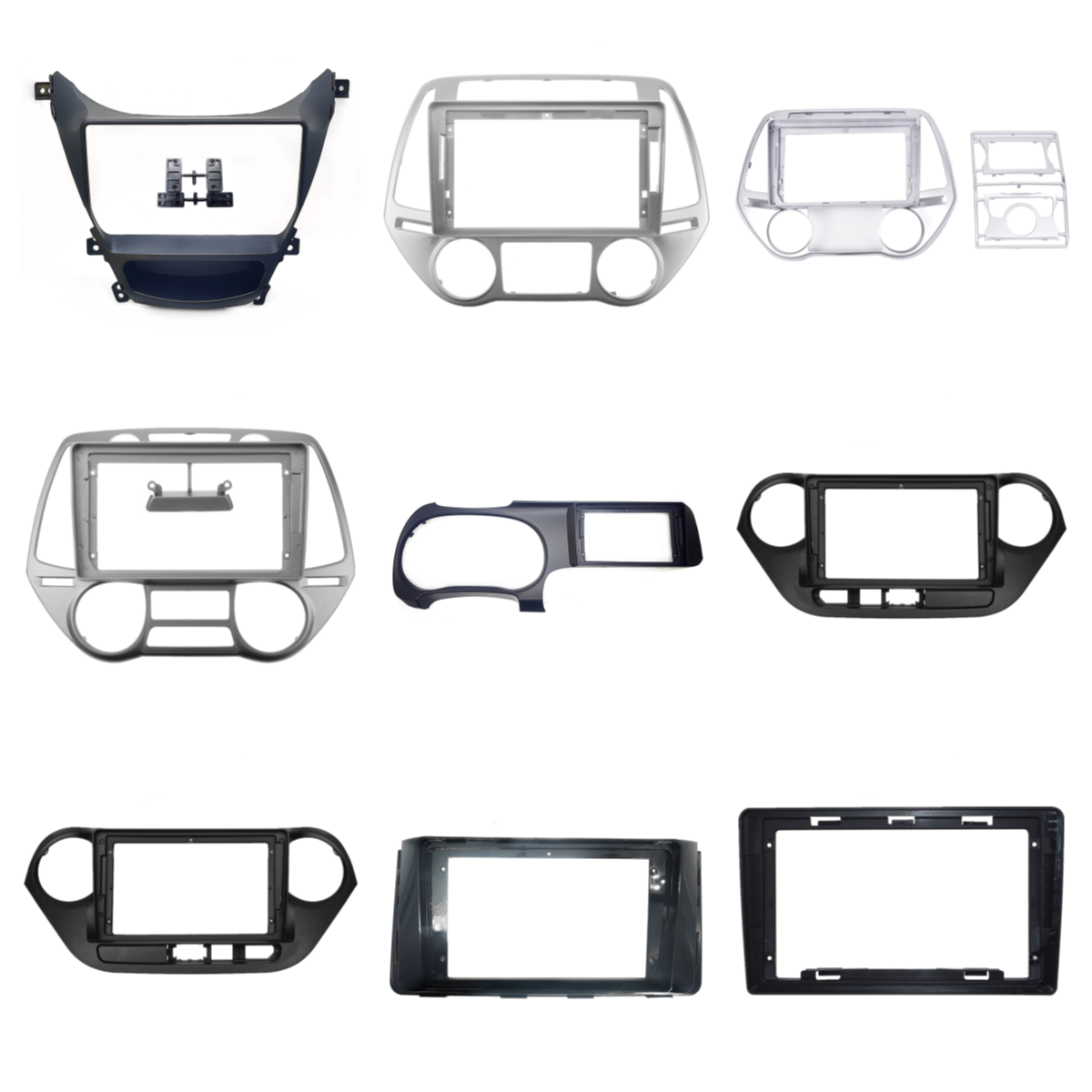 Fashion Car DVD Android Play Frame for HYUNDAI KIA Car DVD Android Frame for HYUNDAI VENUE Car Video Radio Frame for STARGAZER