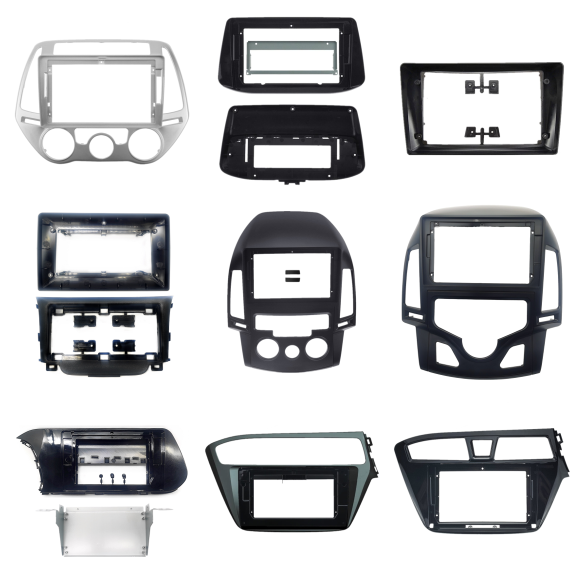 Fashion Car DVD Android Play Frame for HYUNDAI KIA Car DVD Android Frame for HYUNDAI VENUE Car Video Radio Frame for STARGAZER