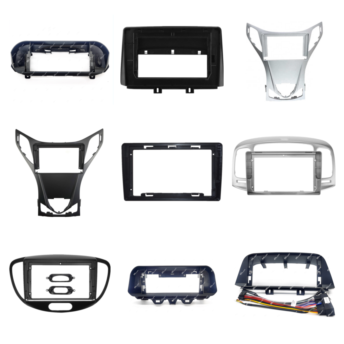 Fashion Car DVD Android Play Frame for HYUNDAI KIA Car DVD Android Frame for HYUNDAI VENUE Car Video Radio Frame for STARGAZER