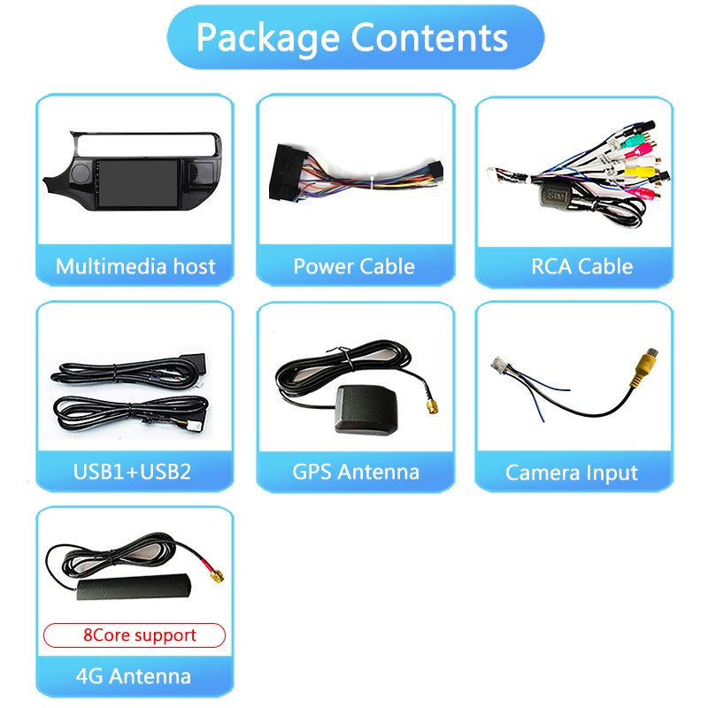 factory directly selling android audio system for kia rio 2013 2014 2015 GPS navigation multi touch car dvd player