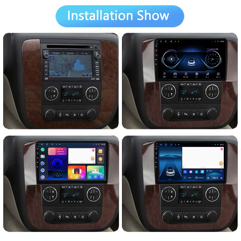 9 inch Android system Car DVD Multimedia player For Chevrolet Tahoe 2007 2008 2010 2011 2012 IPS DSP Radio GPS Navigation