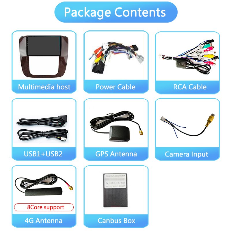 9 inch Android system Car DVD Multimedia player For Chevrolet Tahoe 2007 2008 2010 2011 2012 IPS DSP Radio GPS Navigation