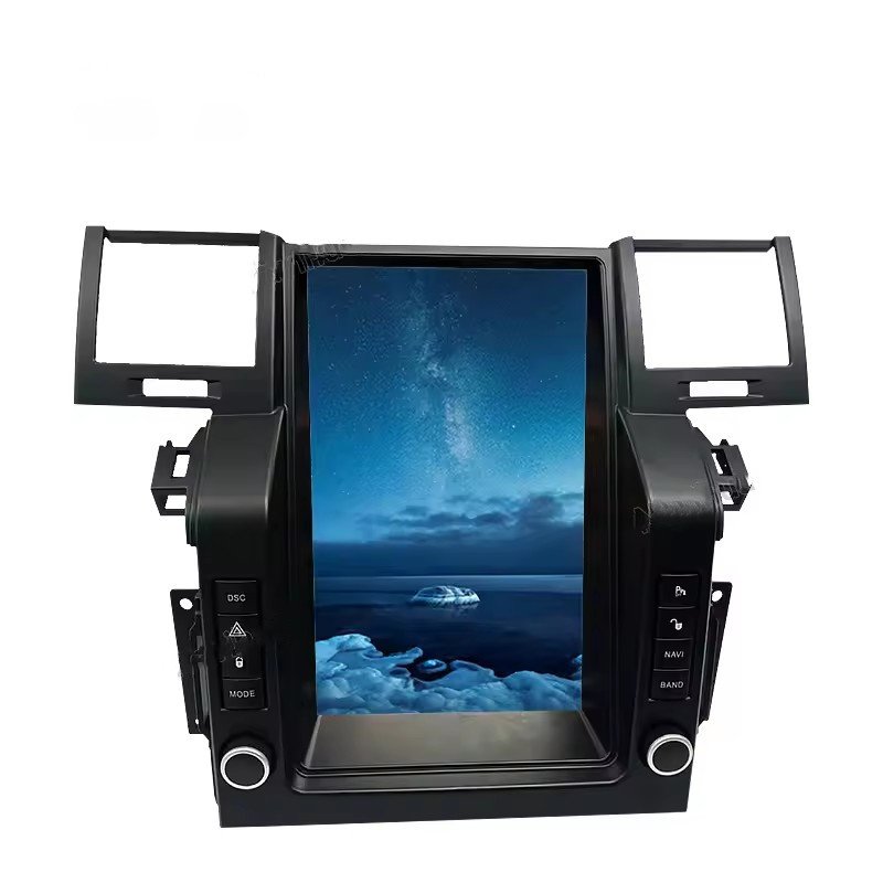 Vertical Screen Car Video DVD Player GPS Navigation System Stereo Radio For Land Rover Range Rover Sport Edition 2005-2009