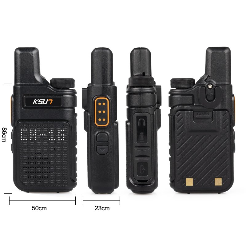 PMR 446 Walkie Talkie Portable Mini Communications Radio Pro Walkie Talkie two-way radio Transceiver KSUT M6 Quality