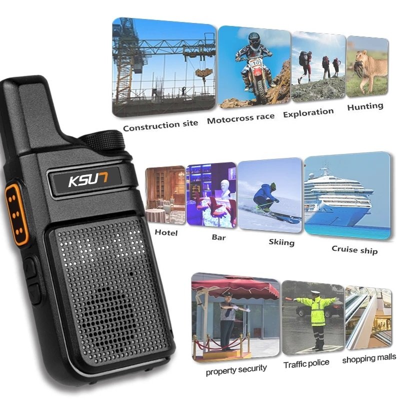 PMR 446 Walkie Talkie Portable Mini Communications Radio Pro Walkie Talkie two-way radio Transceiver KSUT M6 Quality