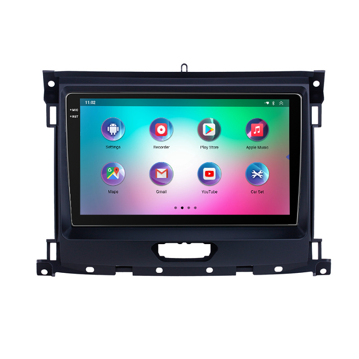 Octa core 4+64GB Auto radio 9 inch 4g lte for Ford Ranger 2018 with GPS WIFI Mirrorlink Android 13 BT WIFI Car DVD Player