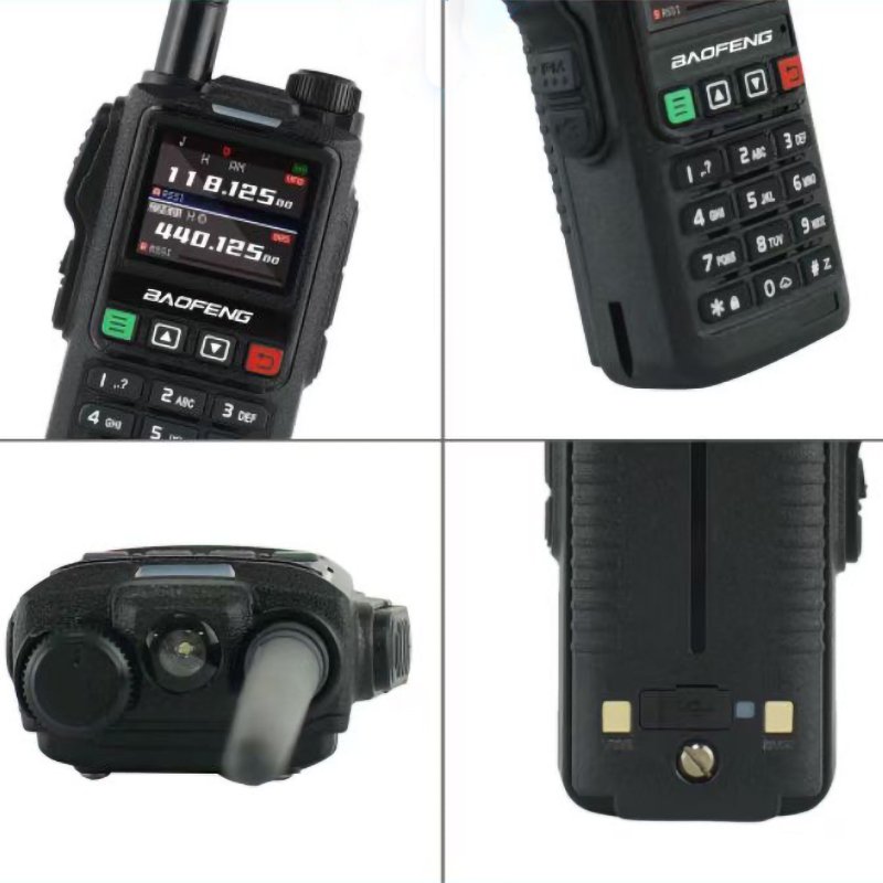 Baofeng New UV-18H Tri band VFO ham radio original factory UV-18 NOAA baofeng UV18H handheld walkie talkie with GPS/Glonass