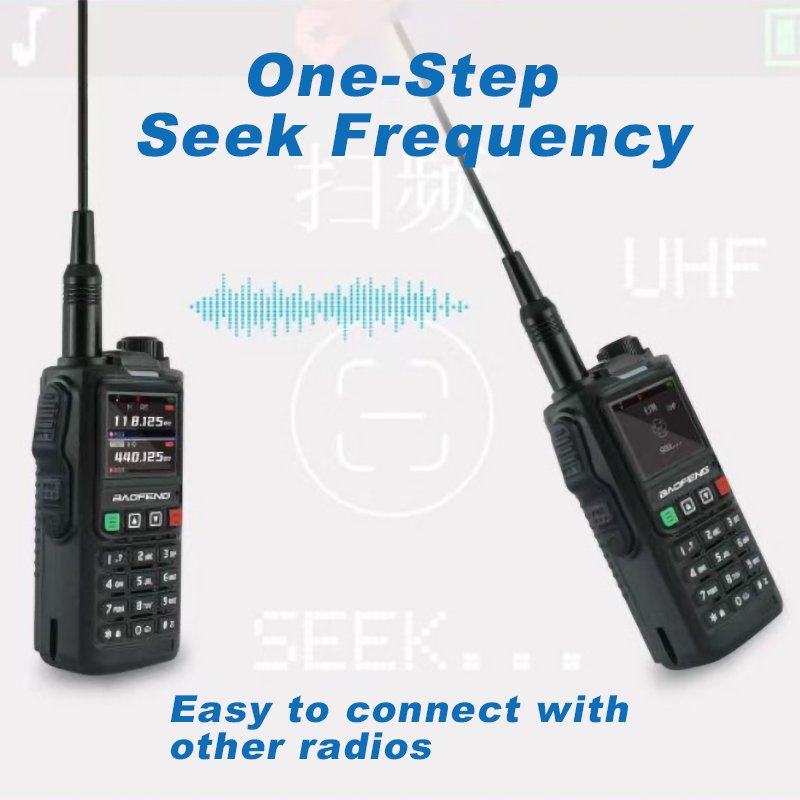 Baofeng New UV-18H Tri band VFO ham radio original factory UV-18 NOAA baofeng UV18H handheld walkie talkie with GPS/Glonass