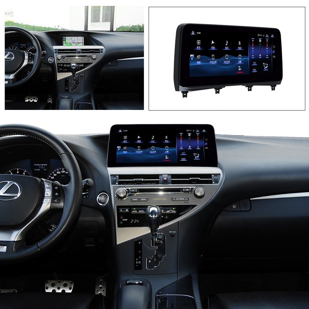 10.25 Inch Android 13 Car Radio For Lexus RX RX270 RX350 RX450H 09 -12 Multimedia Video Player CarPlay Auto radio GPS Navigation