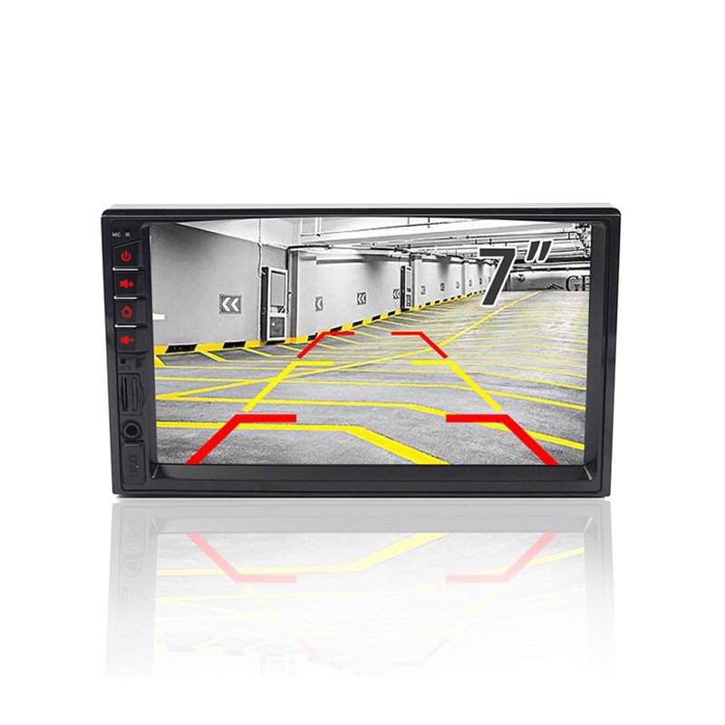 Touch screen Rotating button Reverse hands-free talk FM Mirror link USB Radio 7 "Dual ingot 1080P HD MP5 player DVD