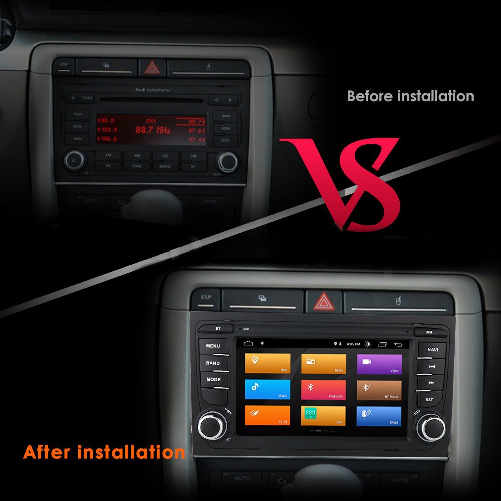 Suitable for audi A4 B6 B7 S4 RS4 Android 10.0 Car Android Player with 4G Carplay