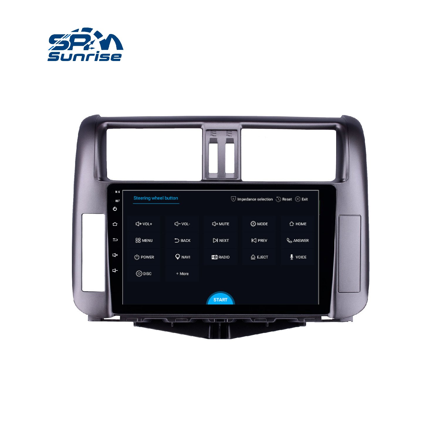 For 2010-2013 Toyota Prado 150 9 inch Android 10.0 car Radio player