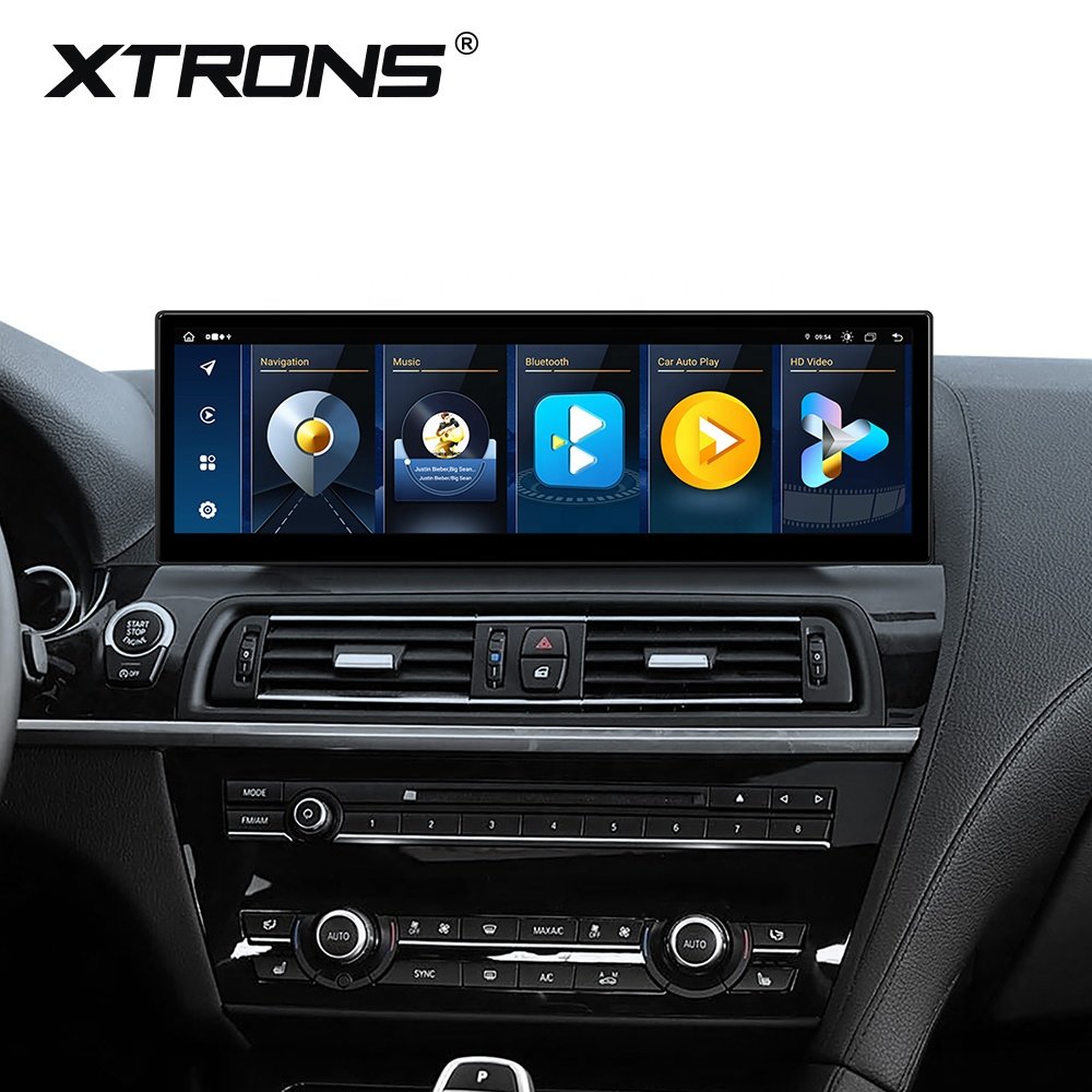 XTRONS 14.9" Screen Car For BMW 6 Series F06/F12/F13 (2011-2018) NBT Android 13 Octa Core 4G LTE Car Stereo System