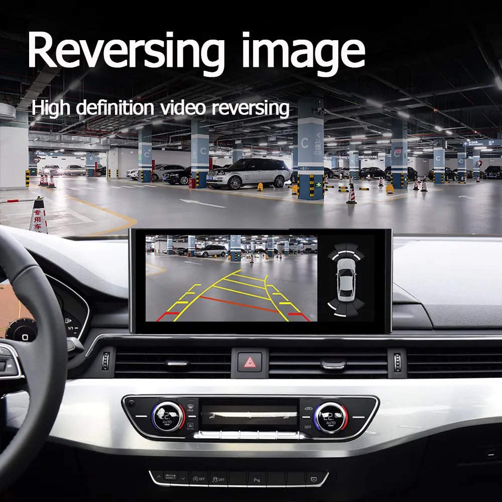 New Android System Car Display Screen Auto Gps Navi Radio 8+128gb Ram For Audi A4 B8 A5 09-16 Ips Touch