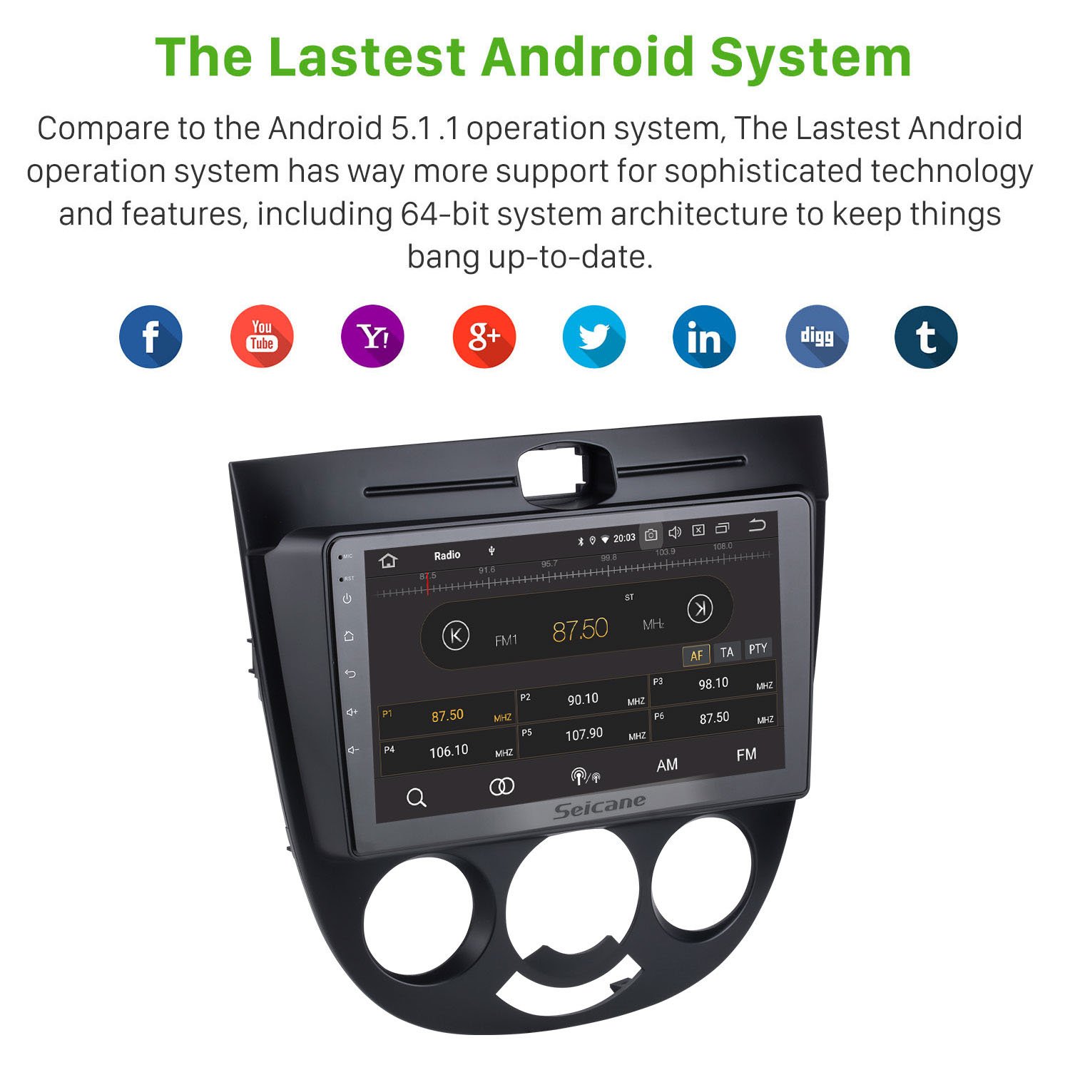 Android 11.0 For 2003-2008 Chevrolet Optra/2004-2008 Buick Excelle hatchback HRV manual air conditioning Radio 9 inch GPS