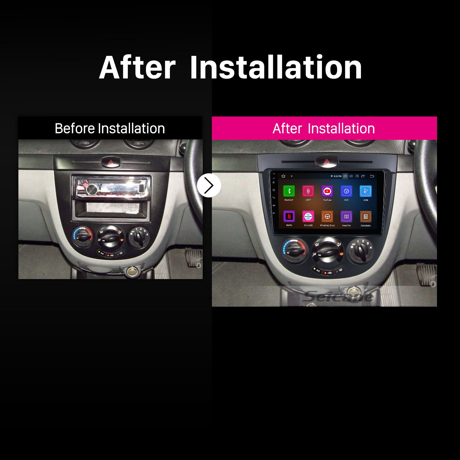Android 11.0 For 2003-2008 Chevrolet Optra/2004-2008 Buick Excelle hatchback HRV manual air conditioning Radio 9 inch GPS