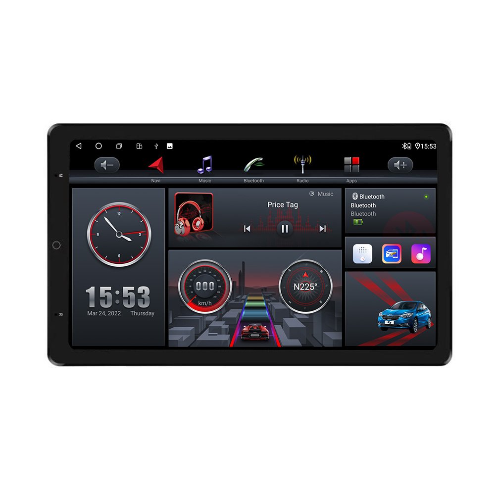 Dashboard Universal 2 Din 13.3 inch Android 10 IPS Touch Screen Multimedia Car audio Auto stereo Car Radio Player