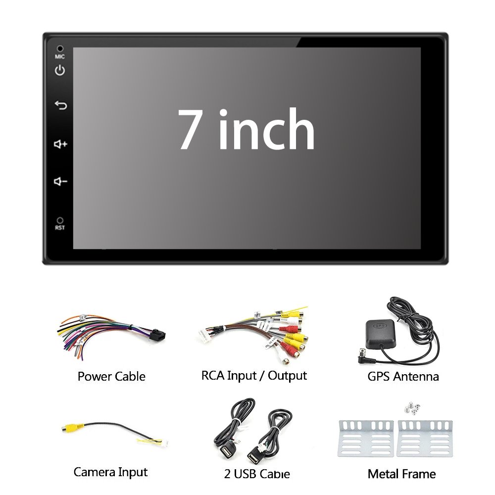 hotselling bosstar 2 din android car radio pare carro car dvd player for 7inch universal car navigation gps