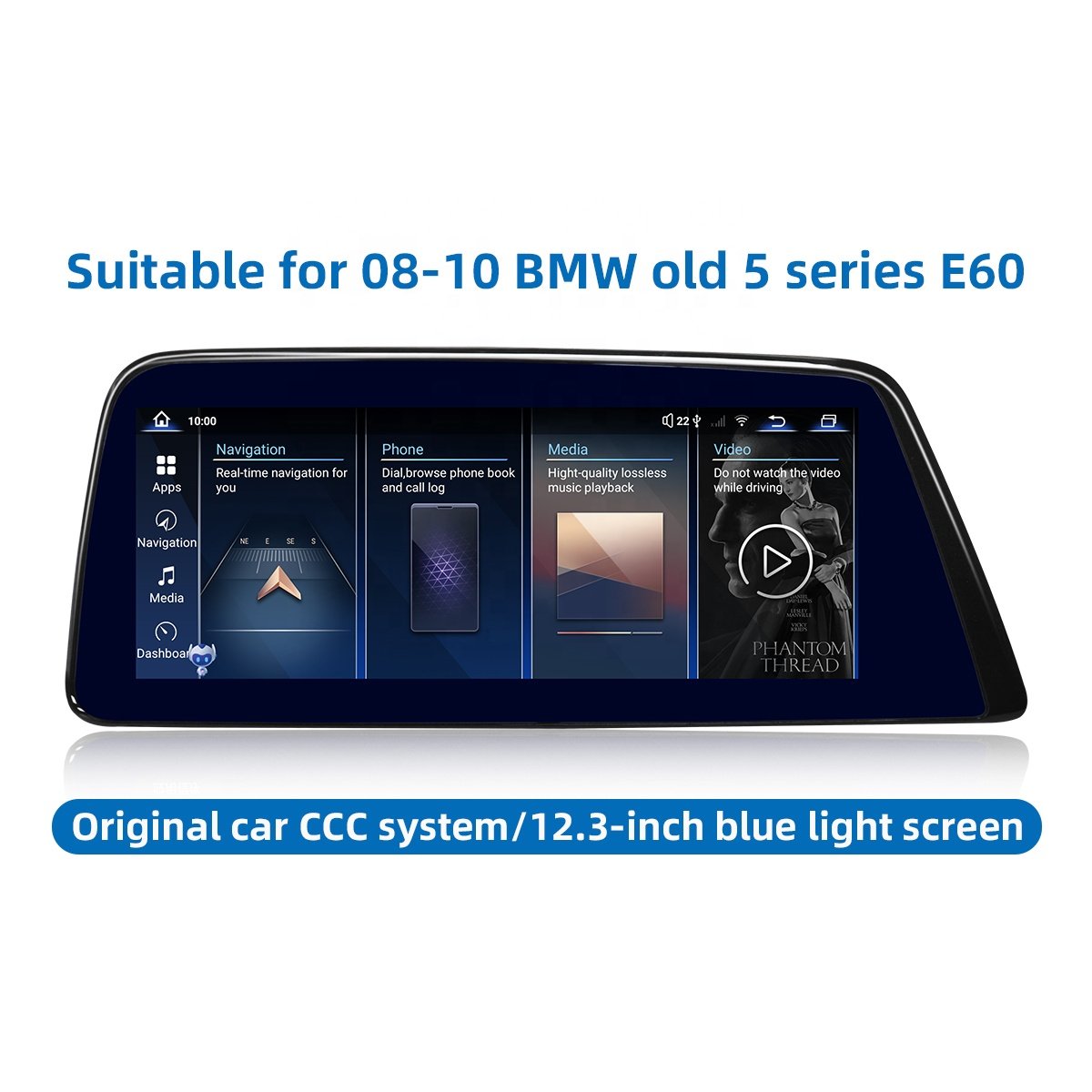 Qualcomm Android Car Radio For BMW 3 5 Series E60 E61 E63 E64 E90 E91 E92 E93 Carplay GPS BT Multimedia Video Player head unit