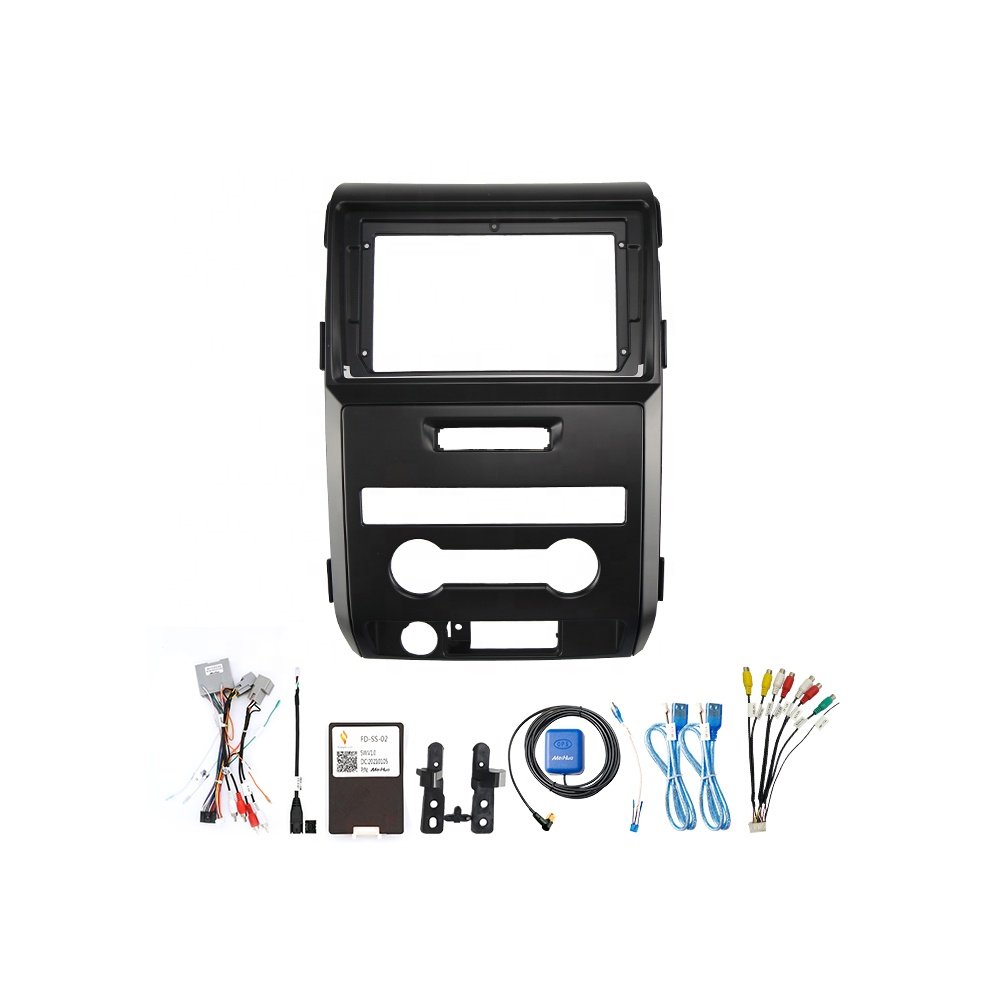 Meihua High Quality Wiring Harness for Ford F150 P415 Raptor 2008-2014 high version Radio Player with Cable Fascial Frame