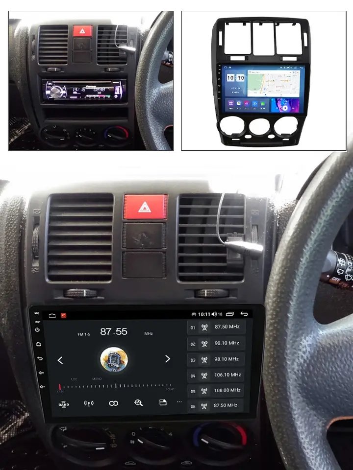 Android 13 Carplay Radio For HYUNDAI GETZ 2002-2011 Multimedia Carplay 2DIN Stereo Car GPS Navigation Head Unit Video Player
