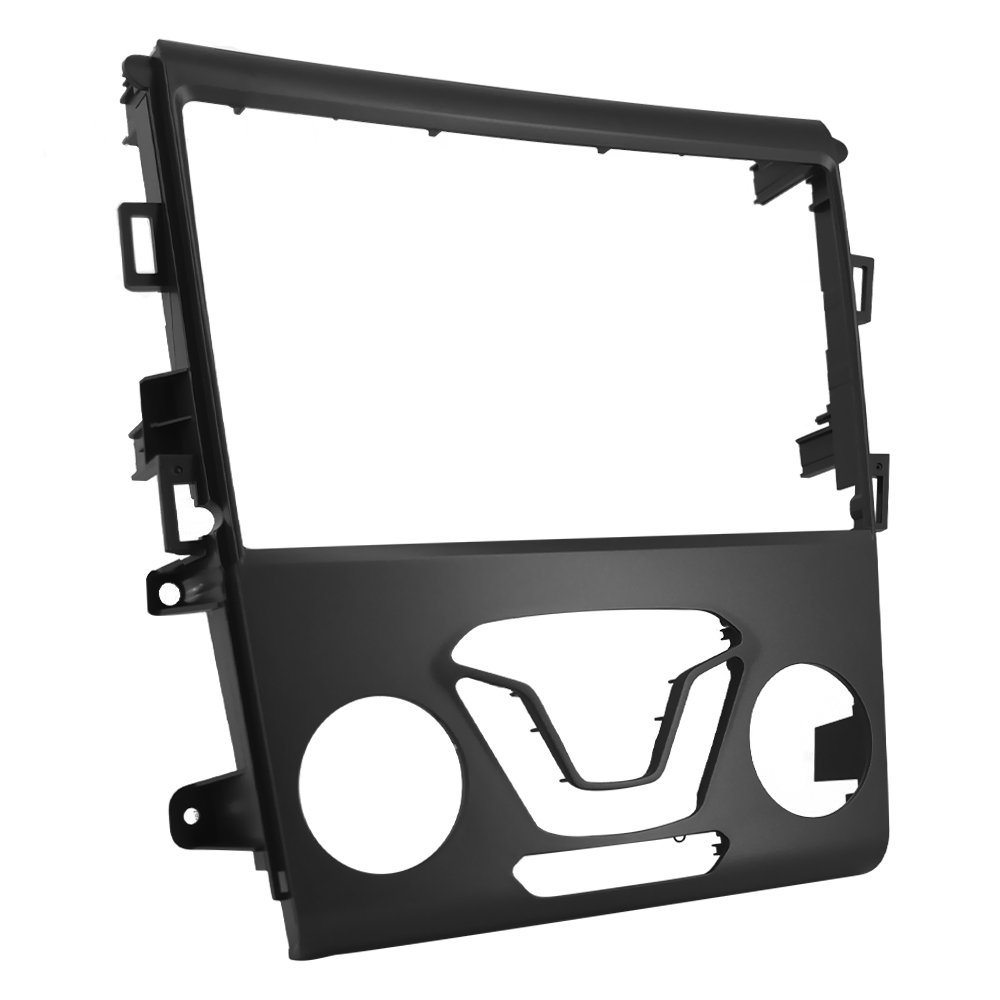 (US Stock) Podofo 2 Din 9'' Car Stereo Frame with Canbus For Ford Fusion/Mondeo 2013 Car Radio Fascia (Iron Grey)