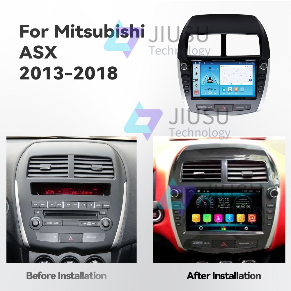 Touch Screen Android Car Radio GPS Navigation DVD Player Stereo Multimedia Audio System for Mitsubishi ASX 2013-2018