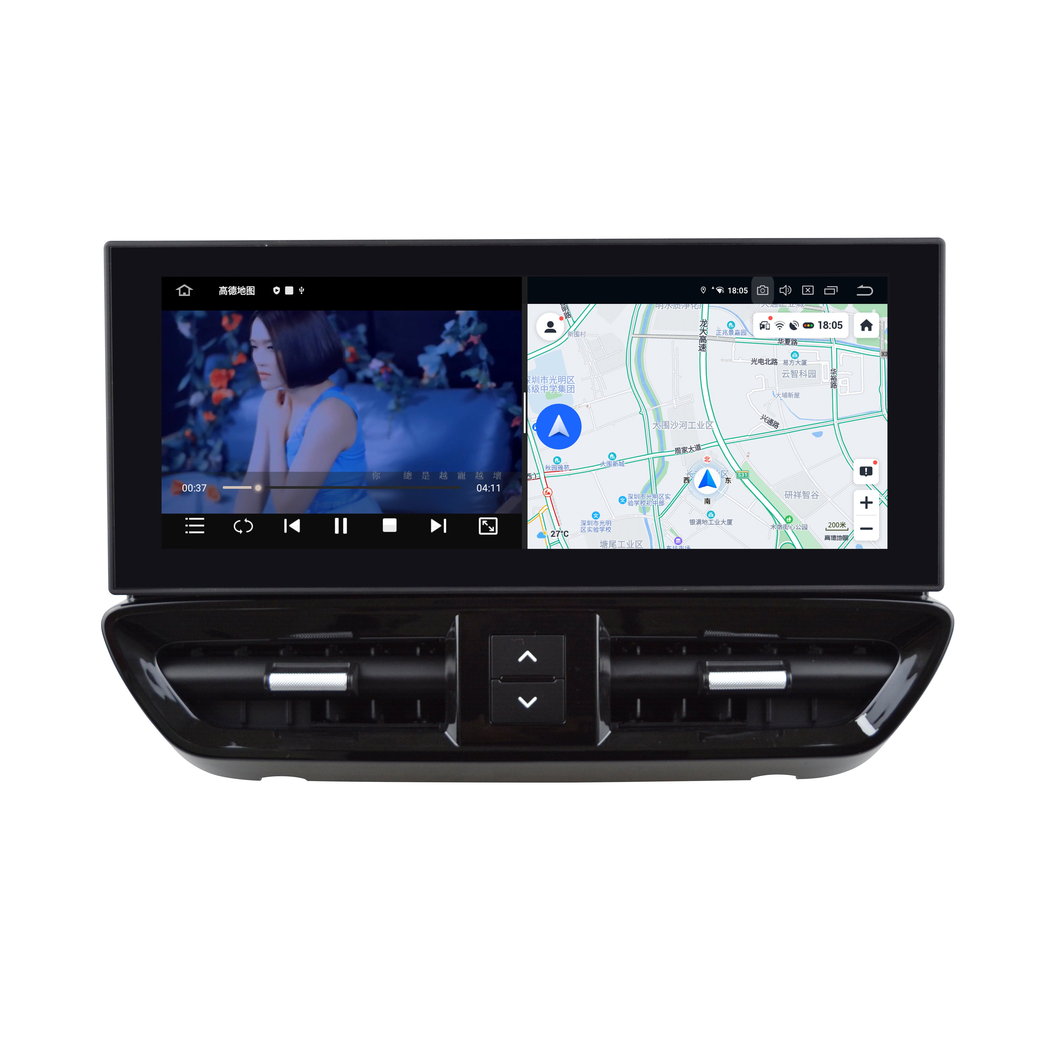 12.3-inch Snapdragon 665 8G+256G android 13 car dvd player carplay radio video dsp for Porsche Cayenne 2010-2015 PCM3.1/PCM4.0