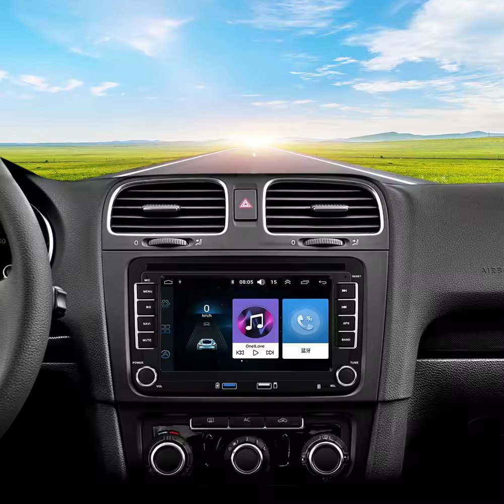 7'' Touch Screen Android Car Radio Stereo Audio GPS Navigation car dvd player for VW POLO GOLF PASSAT JETTA TIGUAN TOURAN