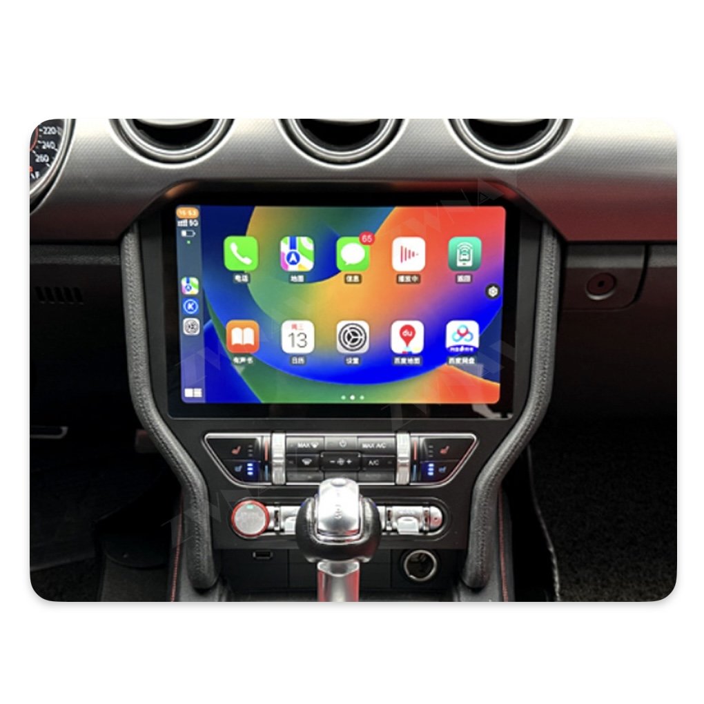 12.1 Inch Screen 2015 2016 2017 2018 2019 2020 2021 Car Radio Android Multimedia Player for Ford Mustang Navitech Support CN;GUA
