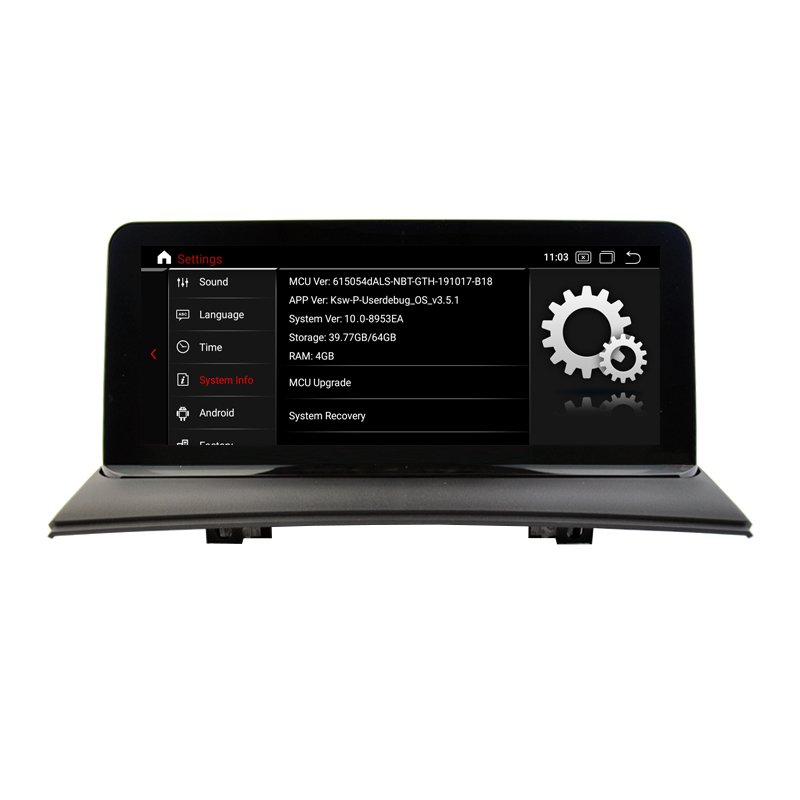 Android Multimedia Player Screen For BMW X3 E83 2004-2009 Android Multimedia Player
