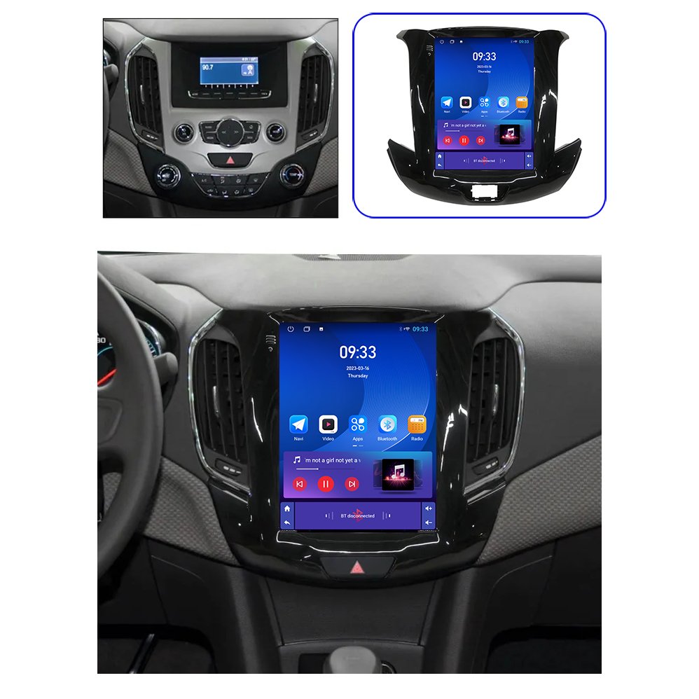 9.7 inch 2 din android car radio for Chevrolet Cruze 2015-2020 carplay auto radio Car Player Stereo GPS Navigation with